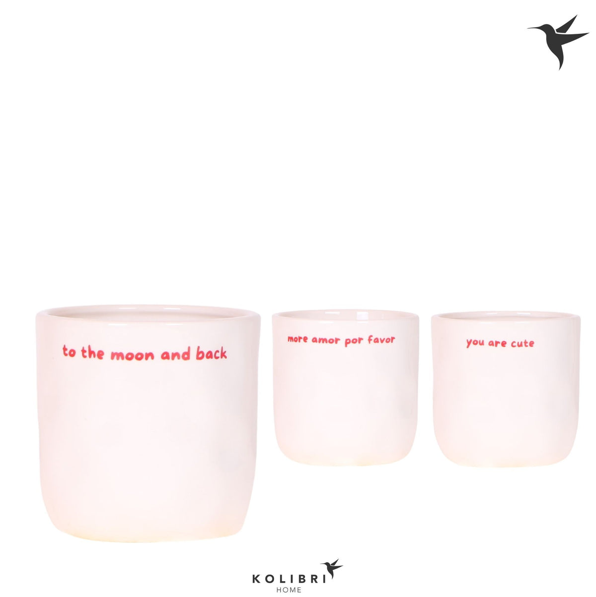 Kolibri Home Love pot mix 10cm 9cm Pot