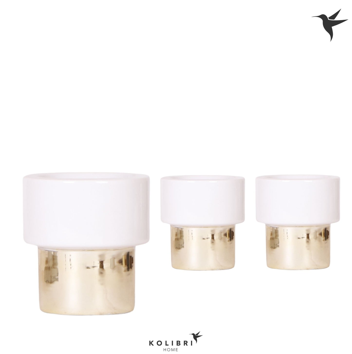 Kolibri Home Lush pot gold 13cm 9cm Pot