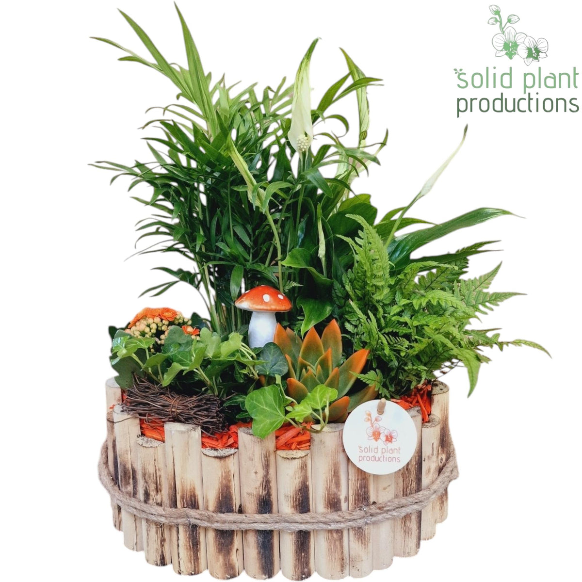 HSCE007 Bologna Large Autumn Orange 38cm 30cm Pot