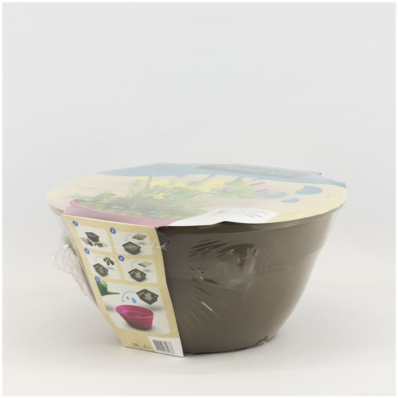 Waterplant Terrace dish black 20cm 40cm Pot