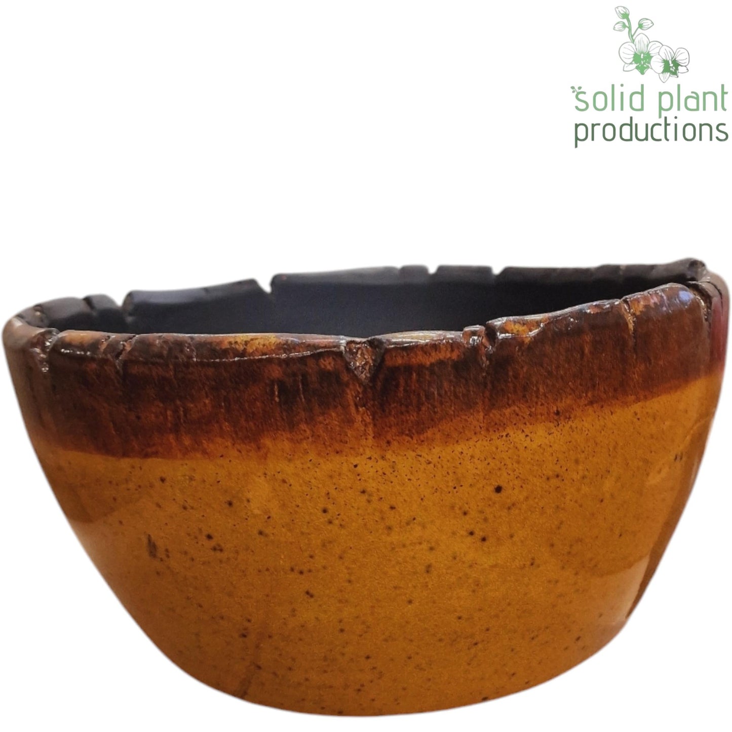 Olivia Orange Bowl 11cm 24cm Pot