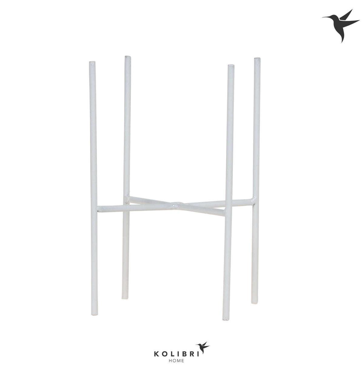 Kolibri Home Metal Foot white 15cm 12cm Pot