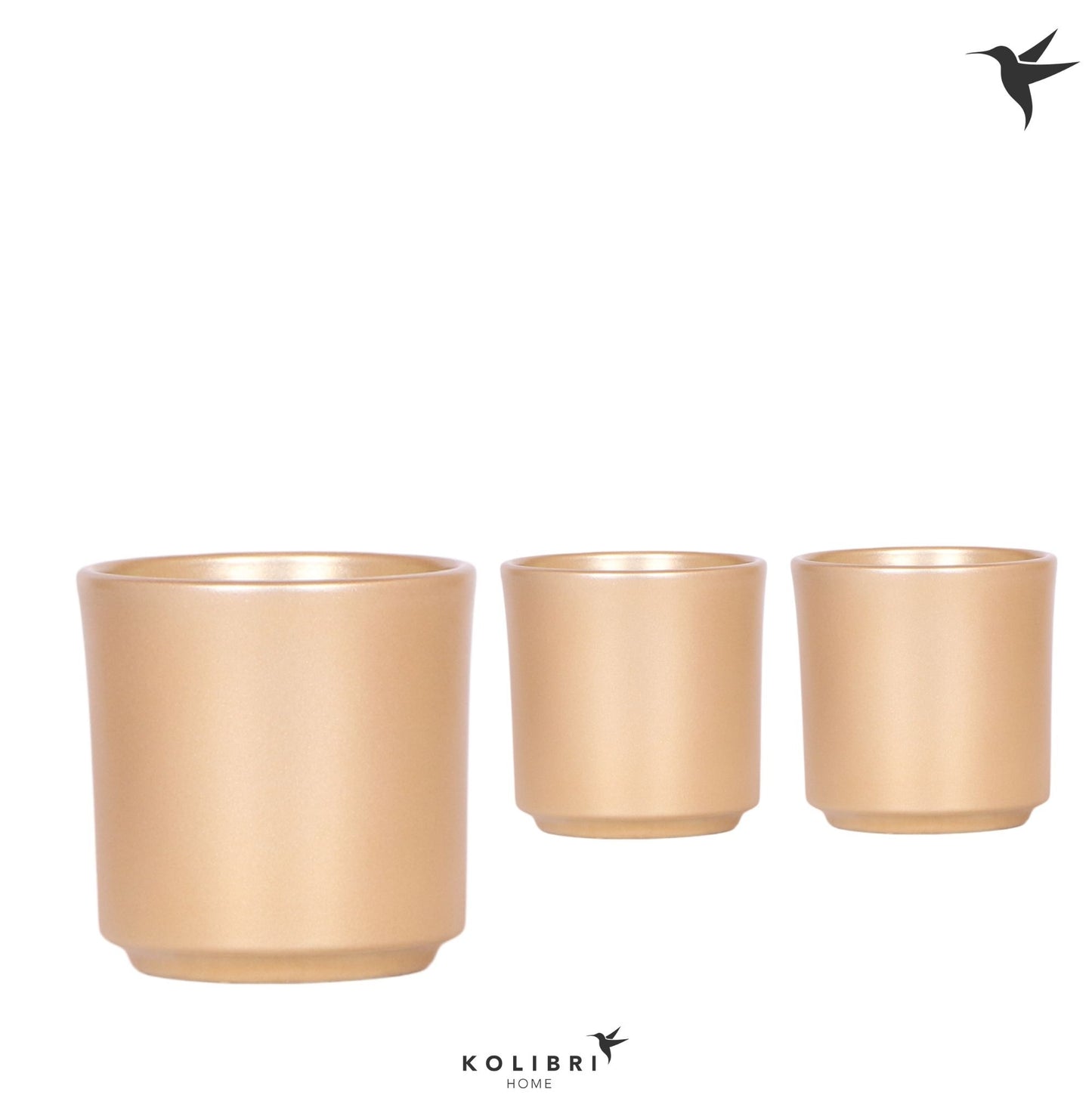 Kolibri Home Simplicity pot gold 11cm 9cm Pot