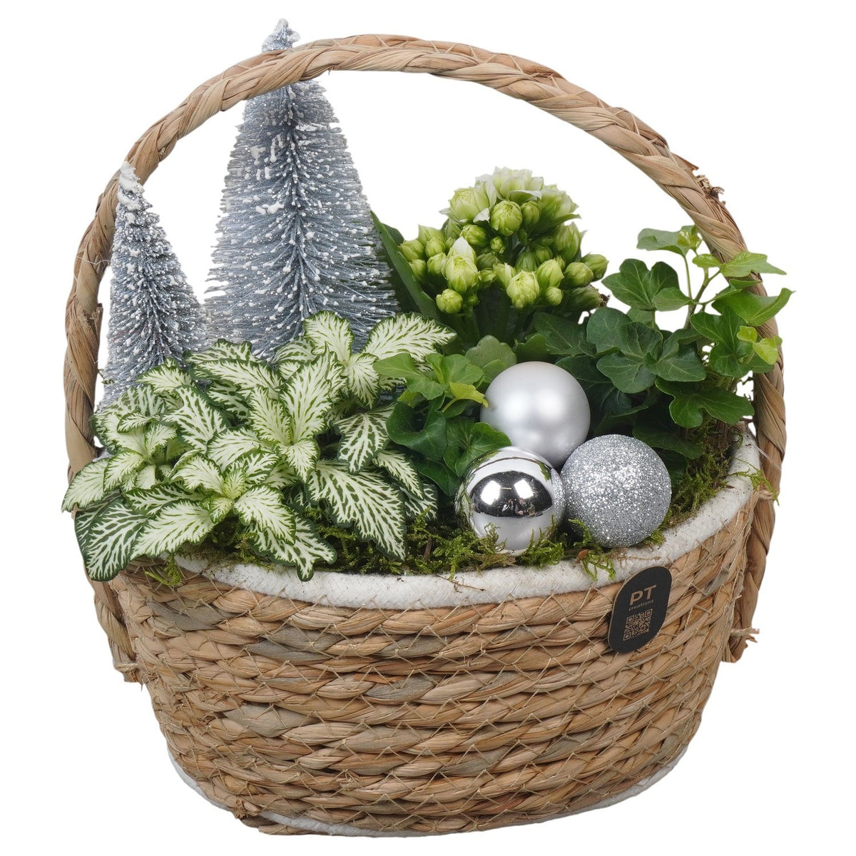 Christmas arrangement 23cm 20cm Pot