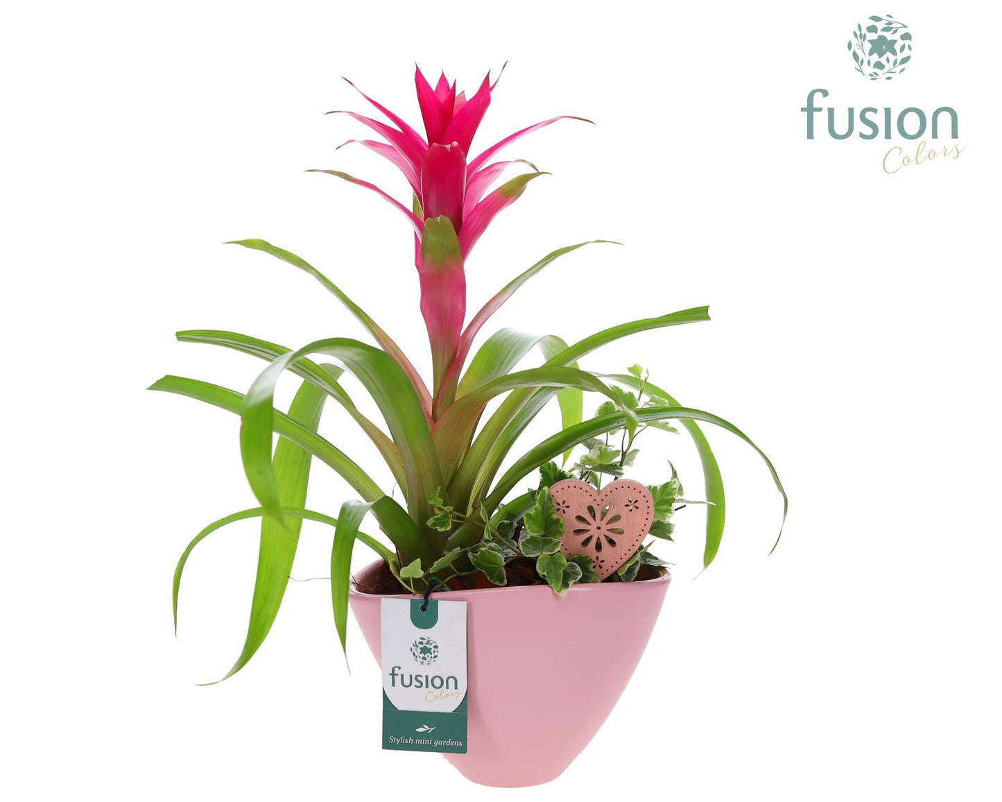 Pot keramiek ovaal Medium met Arrangement 43cm 18cm Pot