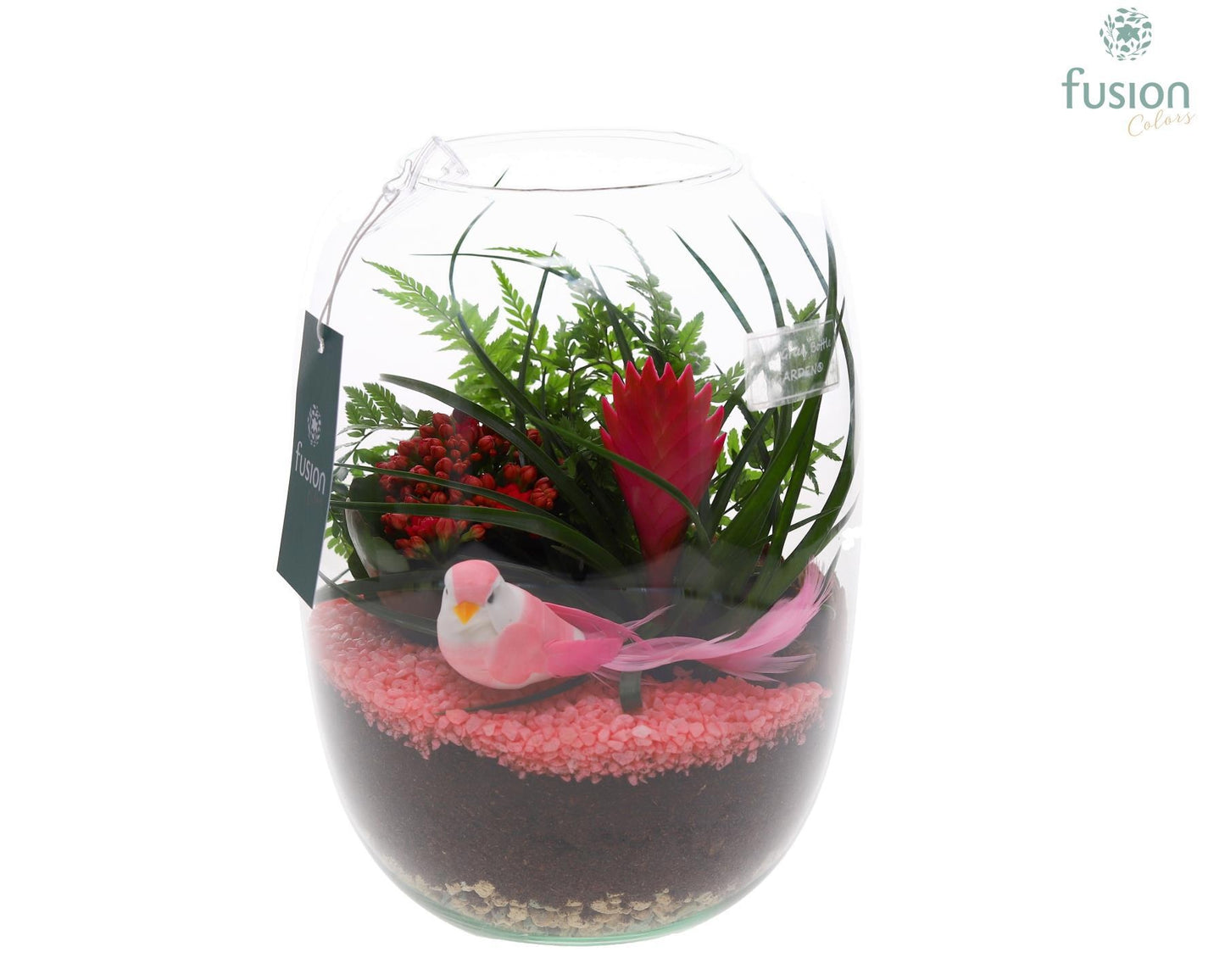 Green Bottle Isabella Medium FC22.1134 25cm 19cm Pot