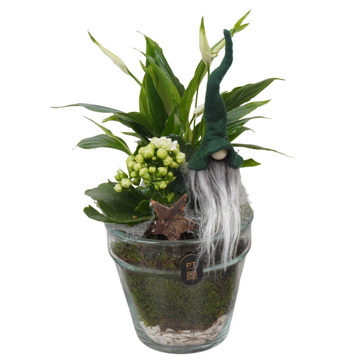 Christmas arrangement 31cm 13cm Pot