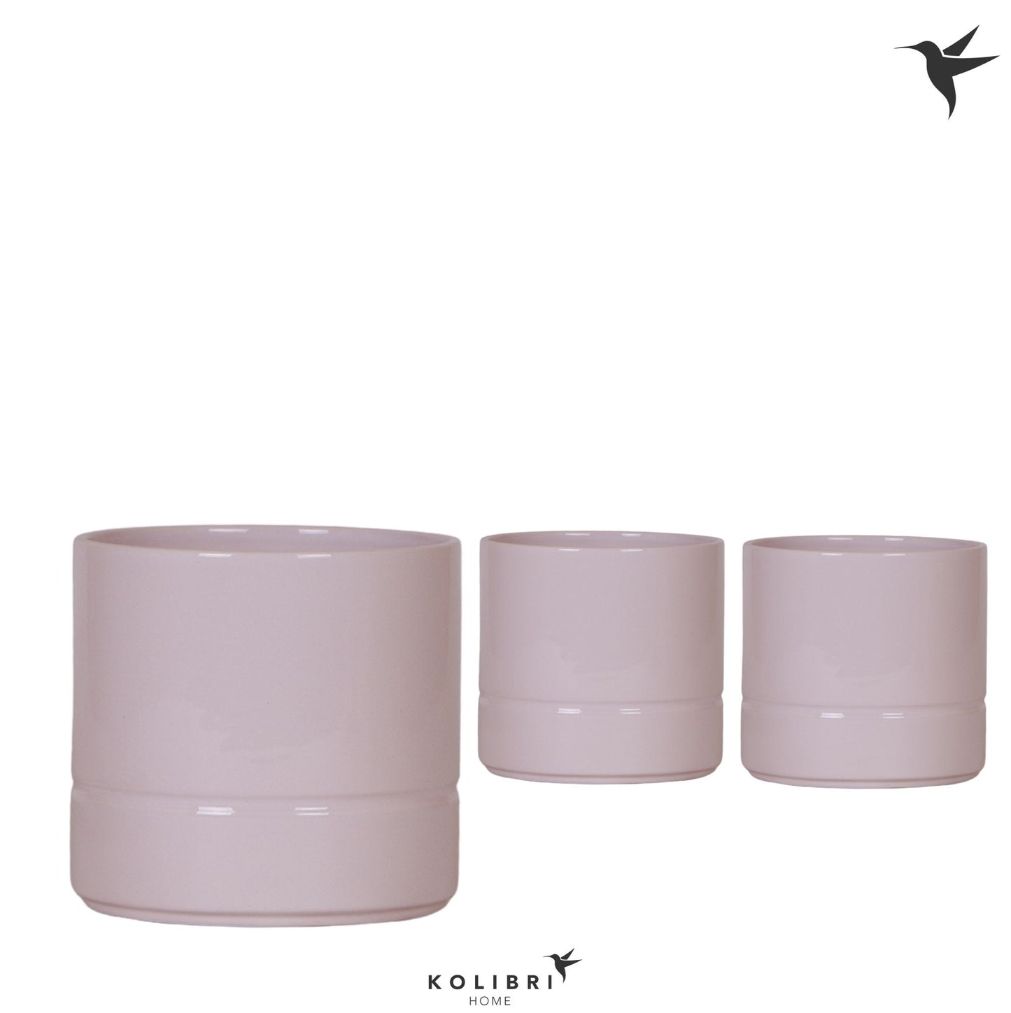 Kolibri Home Pastel pot pink 13cm 12cm Pot