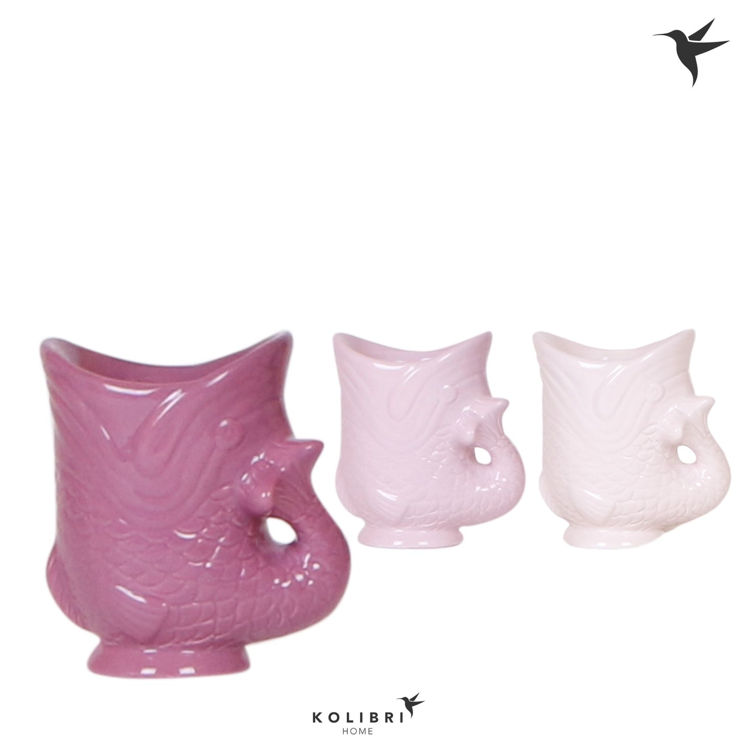 Kolibri Home Fish pot lila mix 12cm 6cm Pot