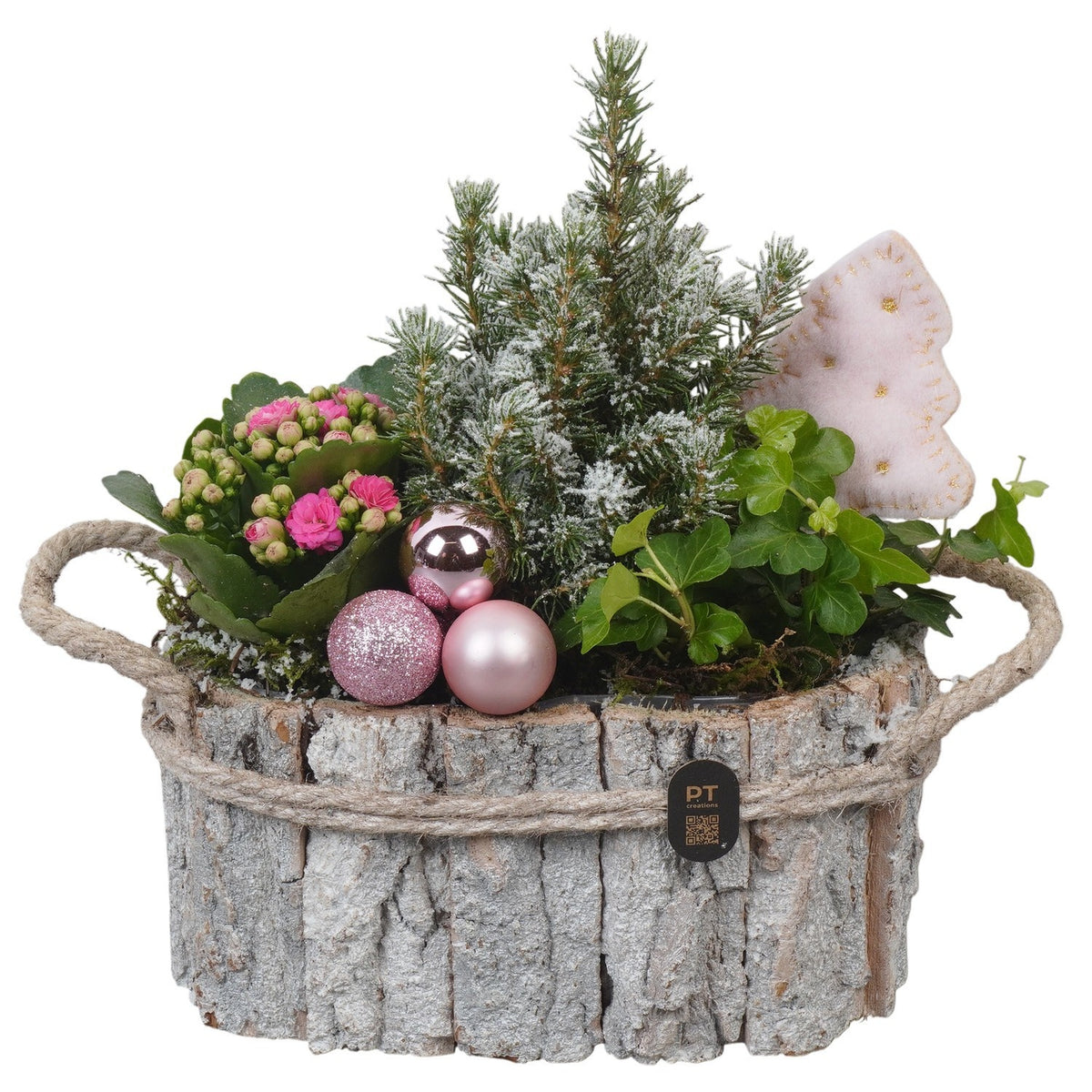 Christmas arrangement 27cm 22cm Pot