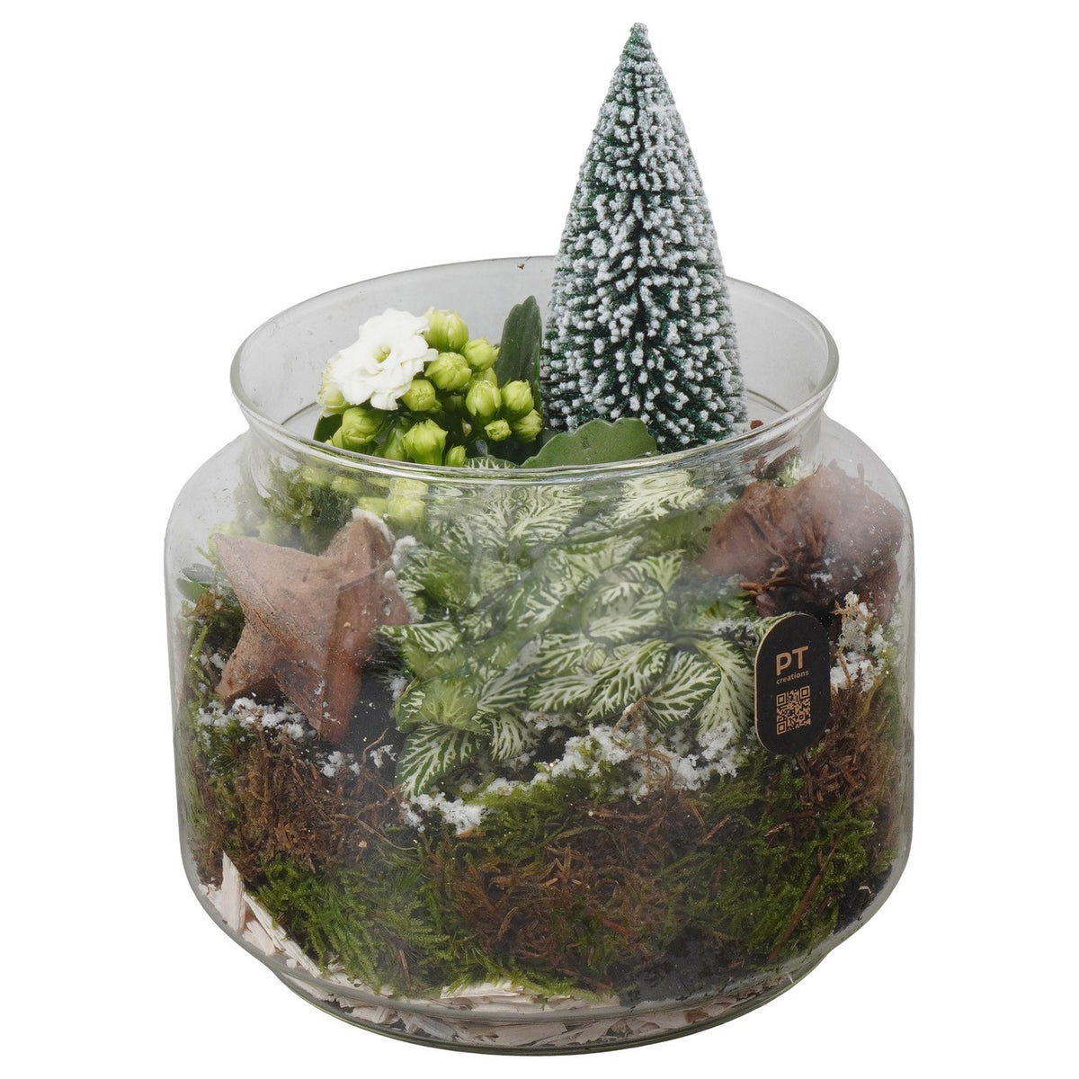 Christmas arrangement 19cm 16cm Pot