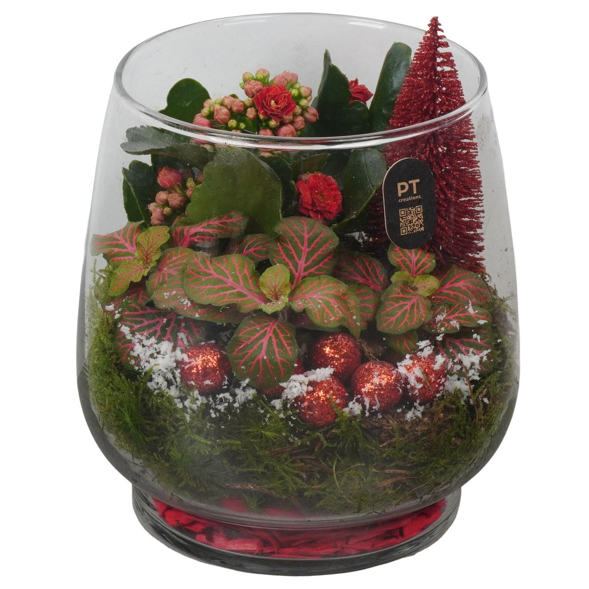 Christmas arrangement 19cm 16cm Pot