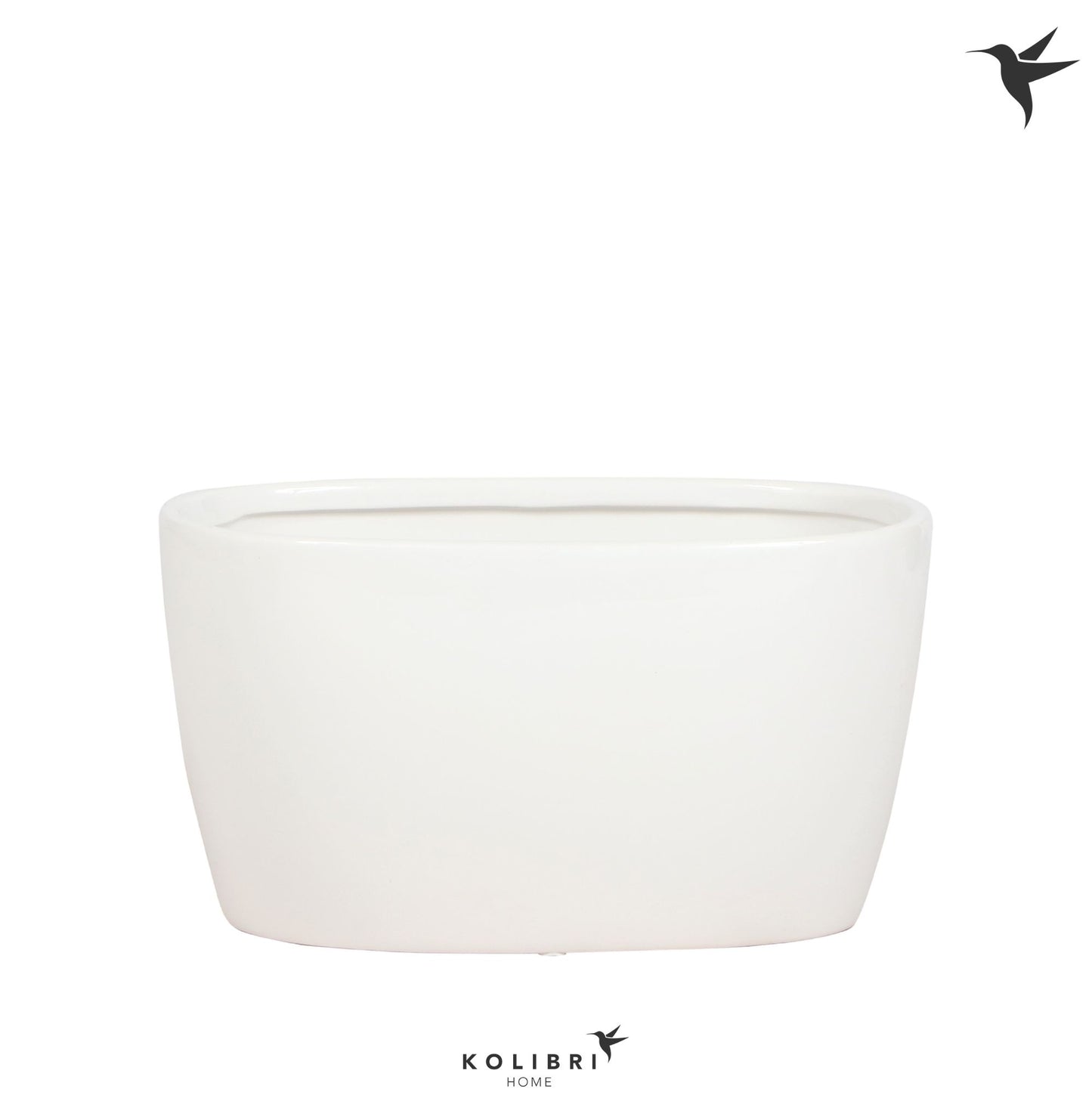 OK Plant Kolibri Home Oval twin pot Pack of 3