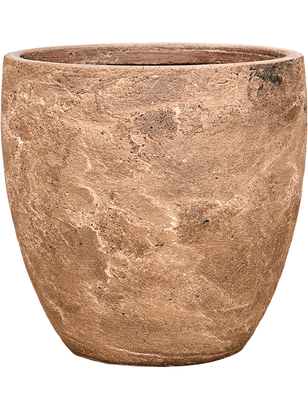 Baq Algar Plant Pot 34cm Height 29cm Dia Couple Brown
