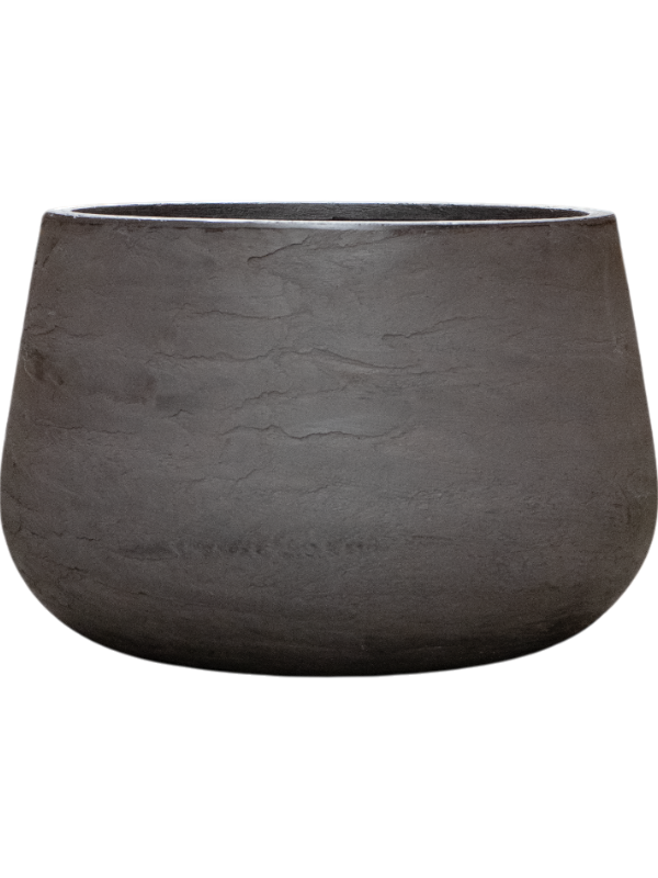 Baq Algar Plant Pot 46cm Height 53cm Dia Darcy Low Grey