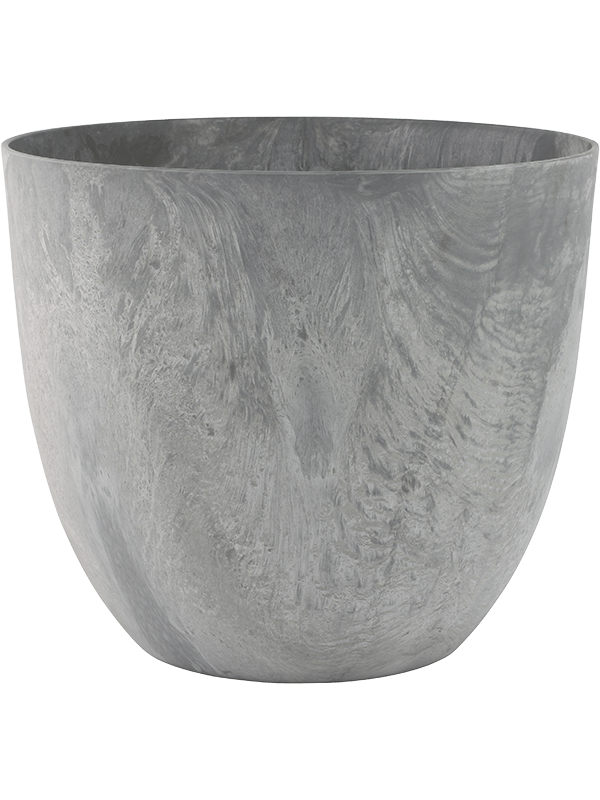 Artstone Plant Pot 38cm Height 42cm Dia Bola Pot Grey