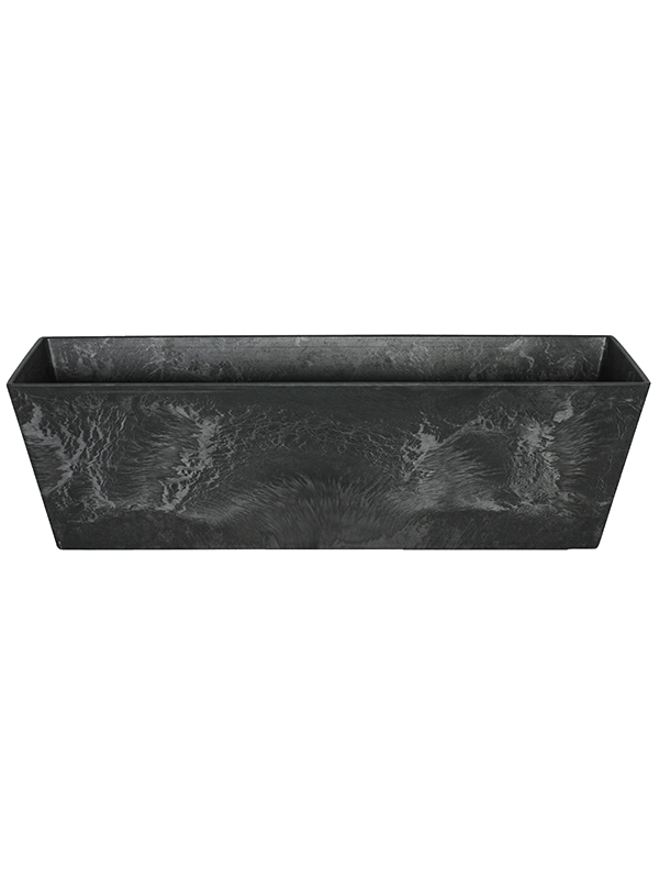 Artstone Plant Pot 17cm Height 16cm Dia Ella Balcony Black