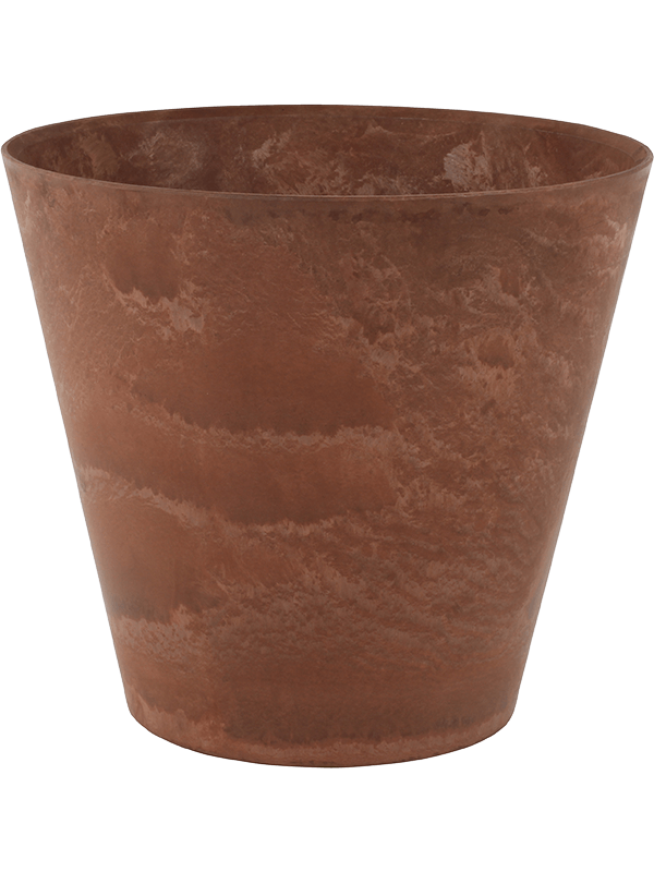 Artstone Plant Pot 24cm Height 25cm Dia Claire Pot Oak