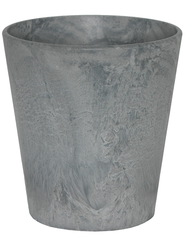 Artstone Plant Pot 14cm Height 12cm Dia Claire Pot Grey