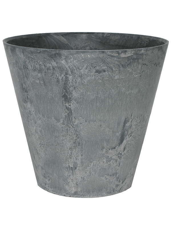 Artstone Plant Pot 24cm Height 27cm Dia Claire Pot Grey
