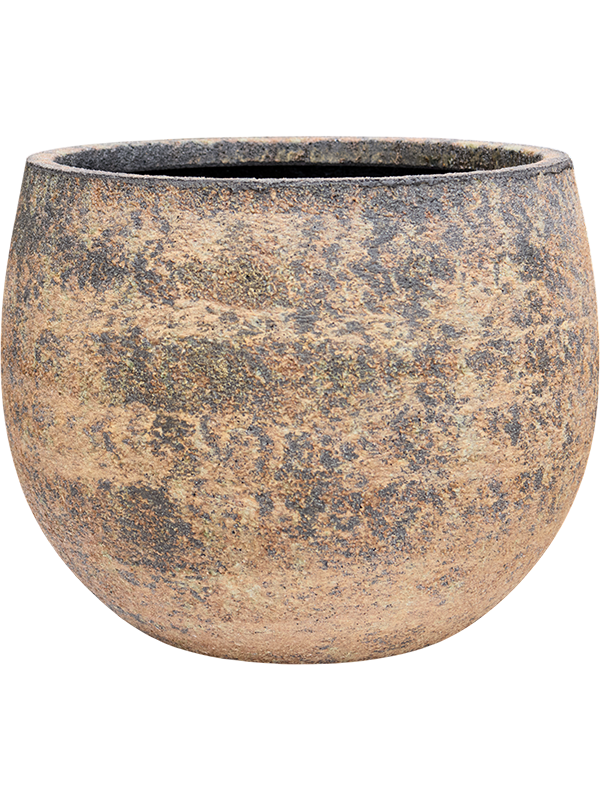 Baq Atlas Plant Pot 35cm Height 36cm Dia Balloon Brown