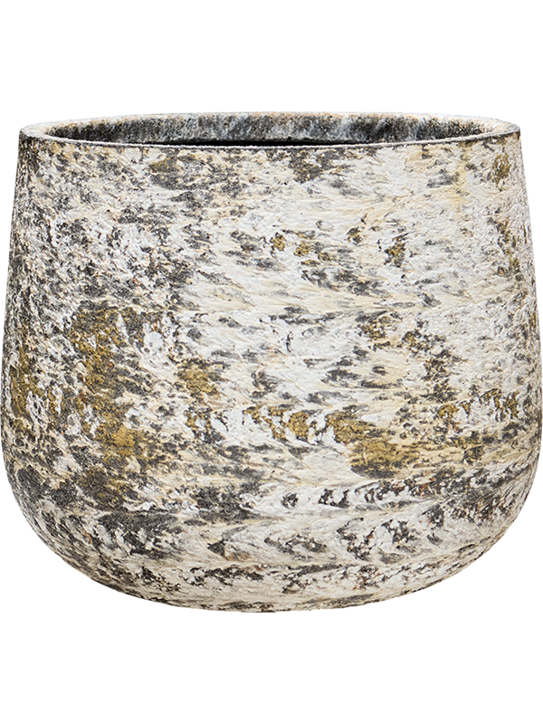 Baq Atlas Plant Pot 36cm Height 36cm Dia Darcy White