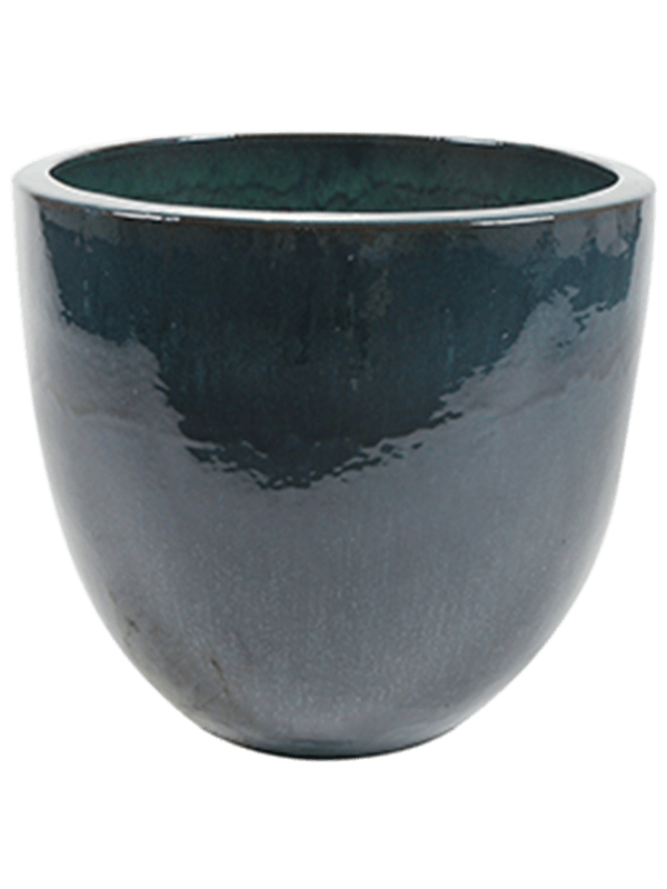 Pure Plant Pot 43cm Height 42cm Dia Couple Ocean Blue