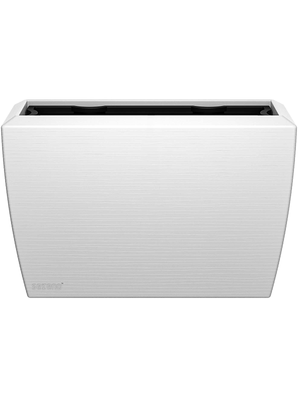 Capi Arc Granite Plant Pot 60cm Height 18cm Dia Planter Rectangle White