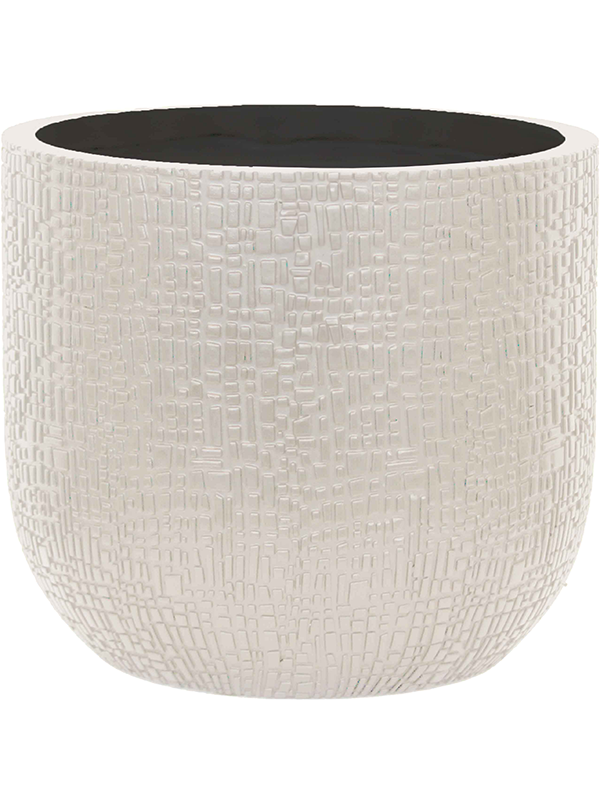 Capi Nature Skin Plant Pot 15cm Height 16cm Dia Planter Ball Beige