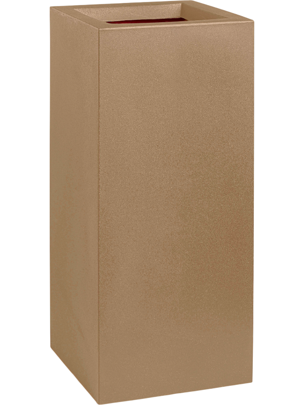 Capi Urban Smooth NL Plant Pot 79cm Height 34cm Dia Planter Rectangle Beige