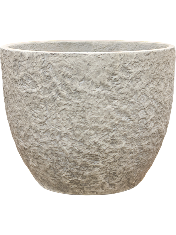 Coast Mountains Plant Pot 34cm Height 38cm Dia Planter Dusty Grey