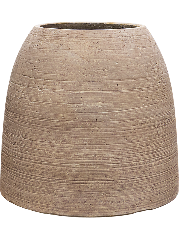 Colorado Plant Pot 45cm Height 27cm Dia Vase Chocolate Brown