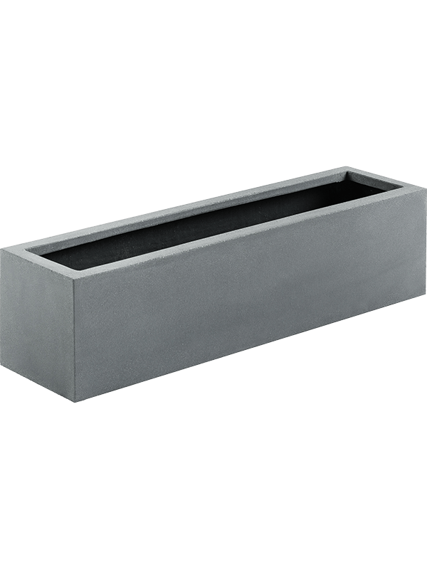 Argento Plant Pot 15cm Dia Small Box Natural Grey