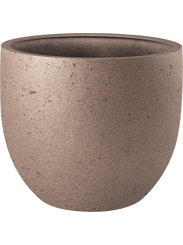Grigio Plant Pot 31cm Height 29.5cm Dia New Egg Pot Metallic Bronze