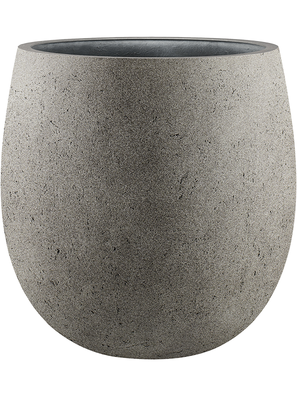Grigio Plant Pot 70cm Height 58cm Dia Balloon Natural Concrete