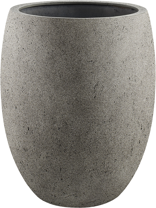 Grigio Plant Pot 92cm Height 54.5cm Dia Tall Balloon Naturel Concrete