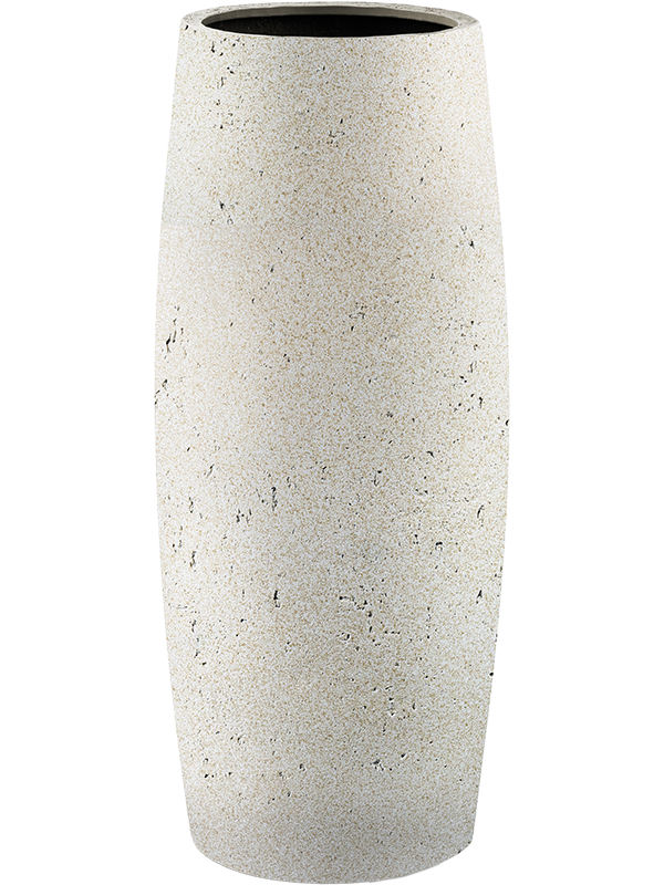 Grigio Plant Pot 70cm Height 21.5cm Dia Modern Vase Antique White