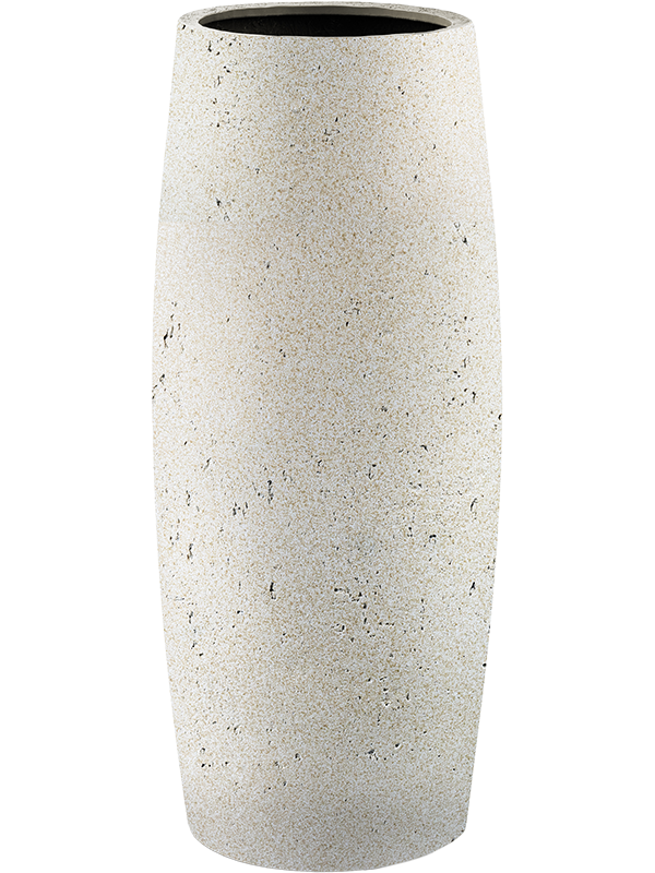 Grigio Plant Pot 110cm Height 41.5cm Dia Modern Vase Antique White