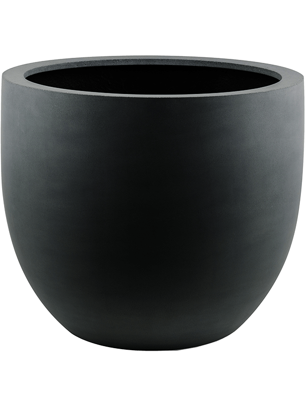 Argento Plant Pot 54cm Height 55cm Dia New Egg Pot Black