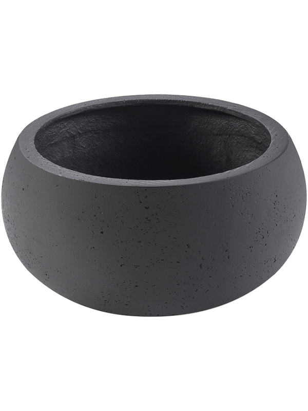Grigio Plant Pot 33cm Height 66cm Dia Low Balloon Anthracite
