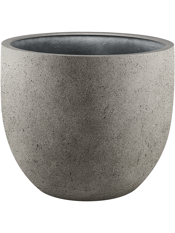 Grigio Plant Pot 80cm Height 90cm Dia New Egg Pot Natural Concrete
