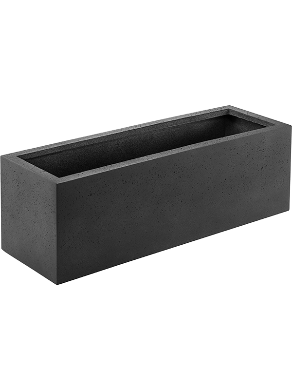 Grigio Plant Pot 20cm Dia Small Box Anthracite