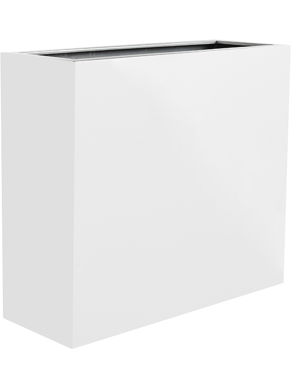 Argento Plant Pot 68cm Dia Divider Matt White