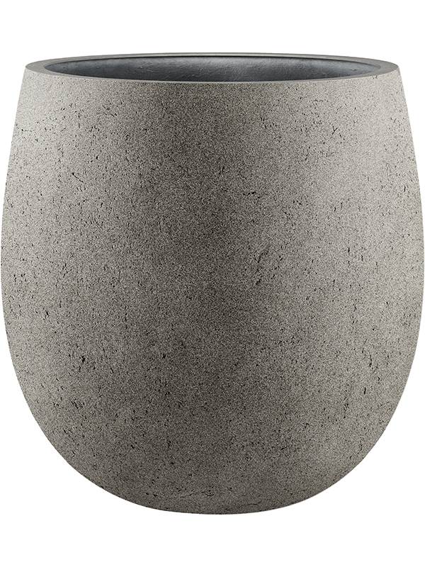 Grigio Plant Pot 30cm Height 21.5cm Dia Balloon Natural Concrete