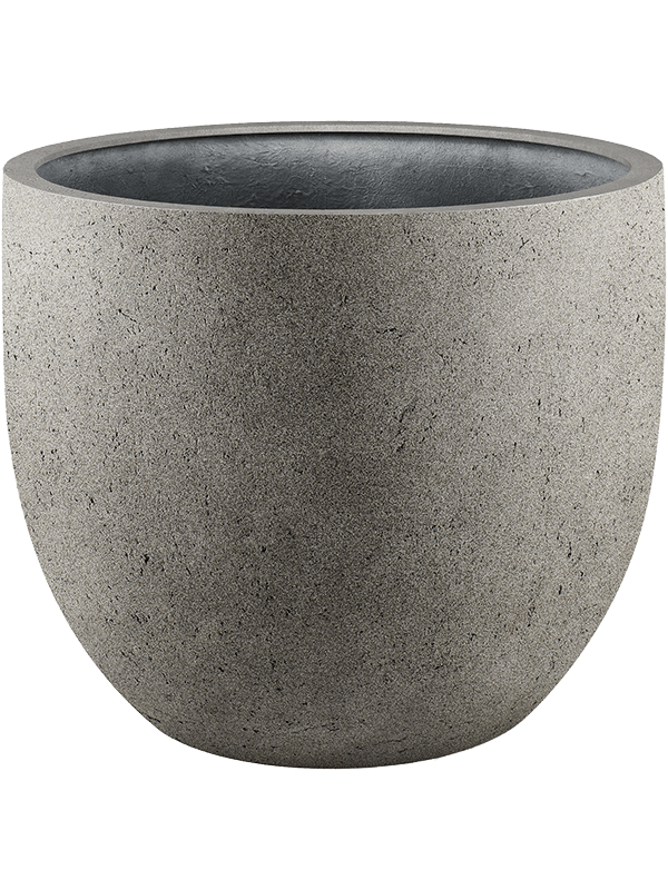 Grigio Plant Pot 31cm Height 30cm Dia New Egg Pot Natural Concrete