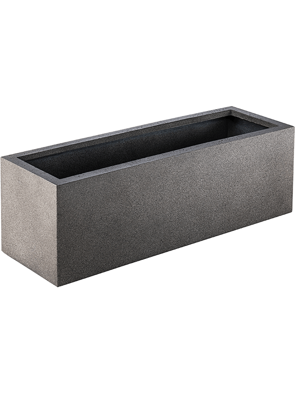 Grigio Plant Pot 30cm Dia Small Box Natural Concrete