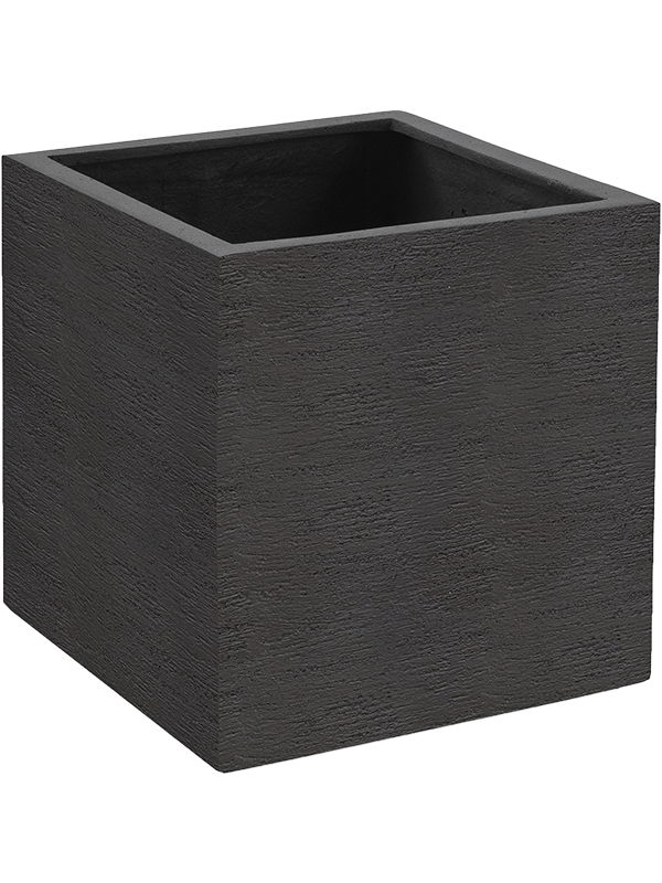 Terreno Plant Pot 30cm Height 24cm Dia Cube Earth