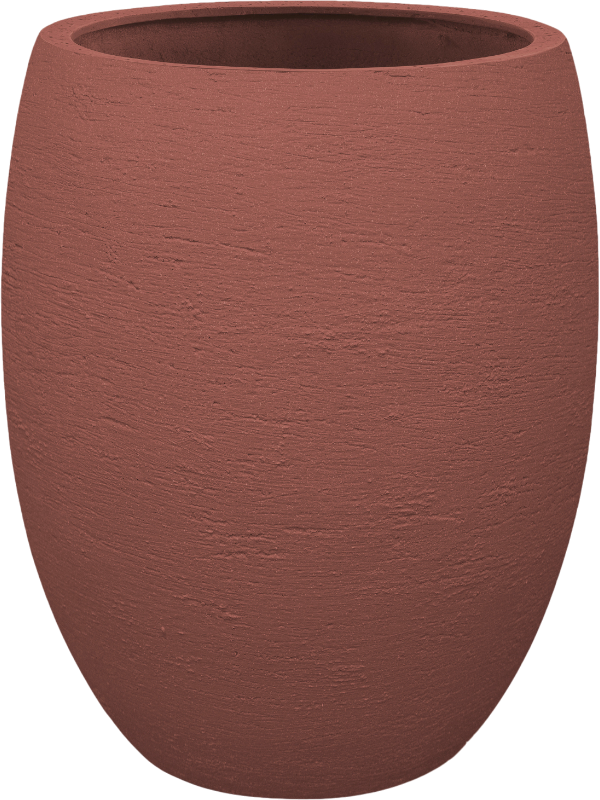 Terreno Plant Pot 50cm Height 29cm Dia Tall Balloon Terra Cotta