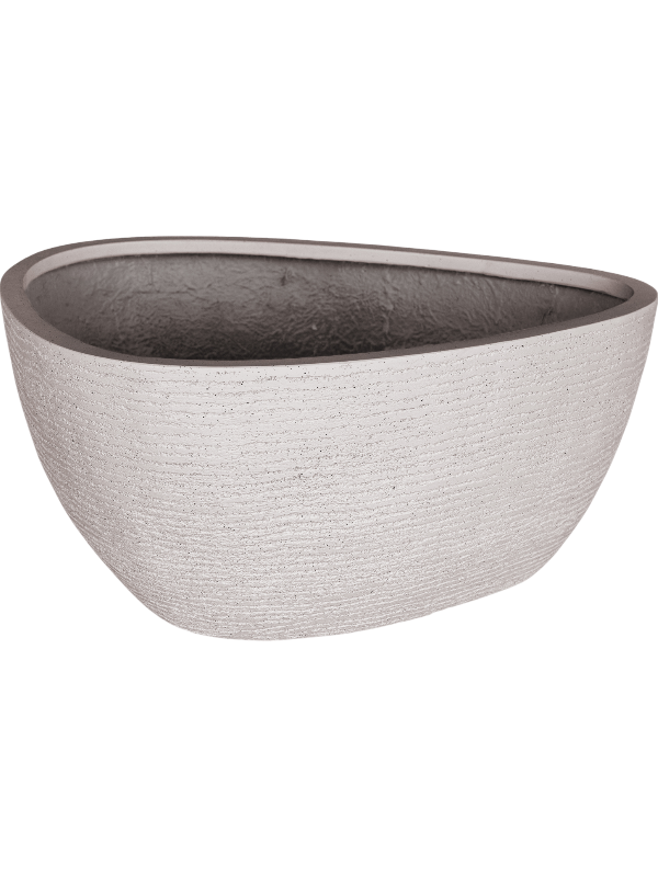 Ruvido Plant Pot 30cm Height 48cm Dia Organic Low Sand