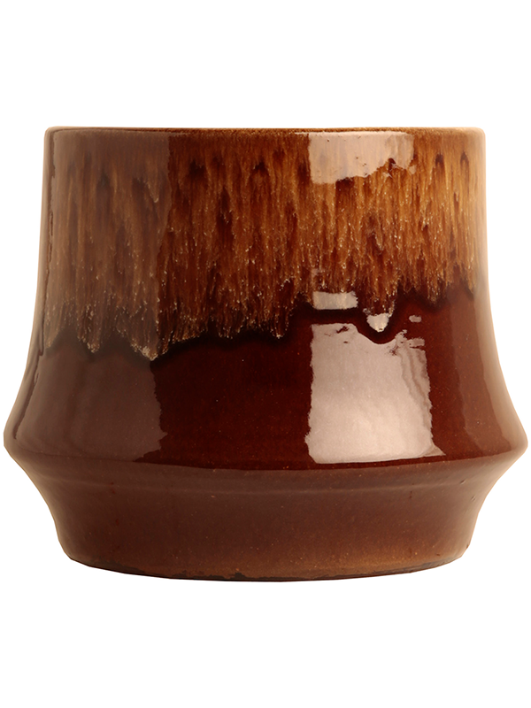 Tidal Plant Pot 17cm Height 15cm Dia Pot Earth